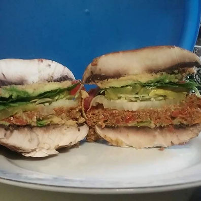 Portobello Mushroom Burger